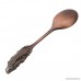 Edtoy 6PCS Retro Flatware Set Dessert Spoon Coffee Spoon (Copper) - B079JLG7CY
